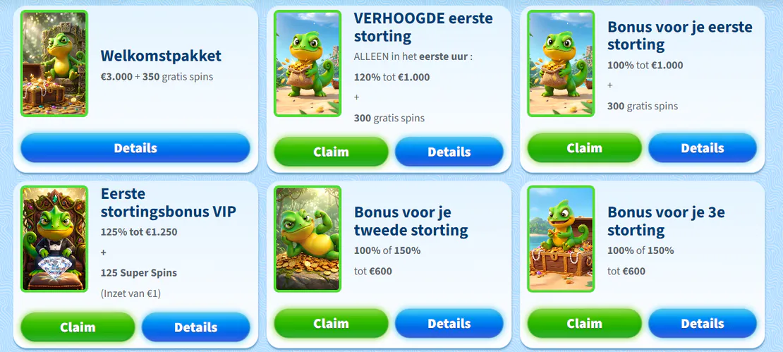 kazeeno casino promoties